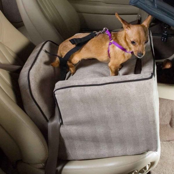 Snoozer Luxury Lookout II Dog Car Seat with Microsuede