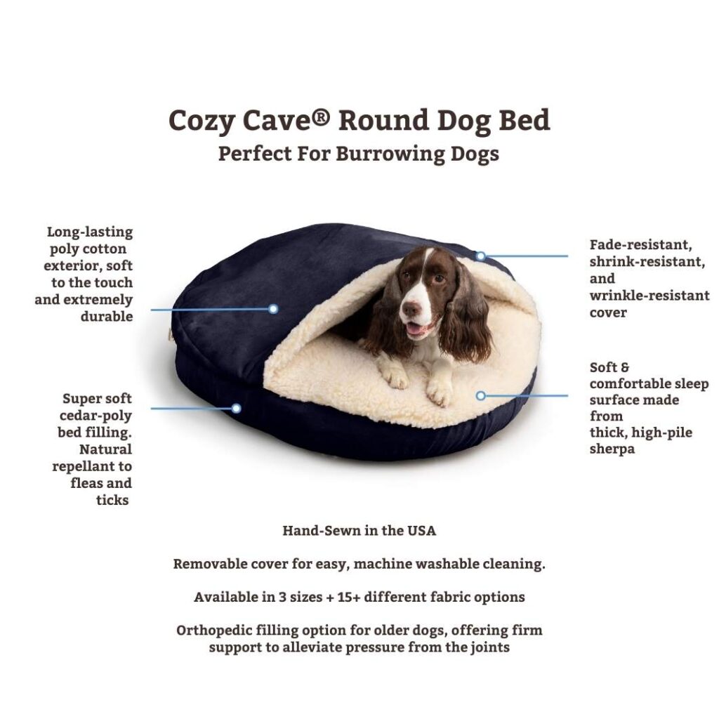 Snoozer Cozy Cave® Dog Bed The Bed That Started it All. — free download