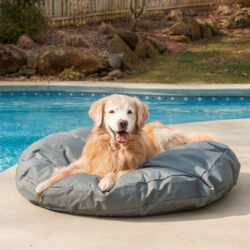 Outdoor Waterproof Round Dog Bed Snoozer Pet Products