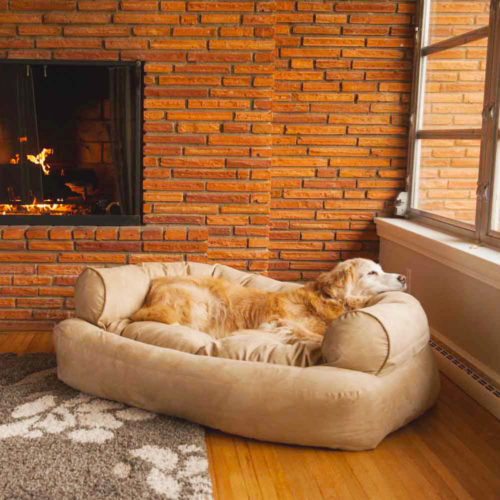 Snoozer Luxury Overstuffed Dog Sofa - Alternate