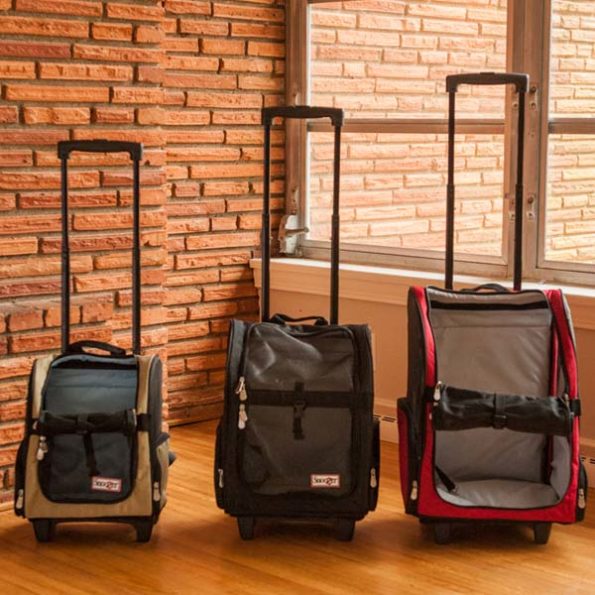 Roll Around Travel Dog Carrier Backpack Snoozer Pet Products