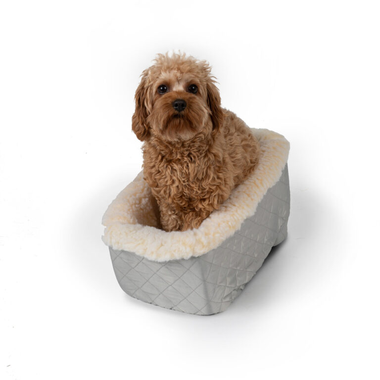 Snoozer Console Dog Car Seat Removable Cover + Secure Straps