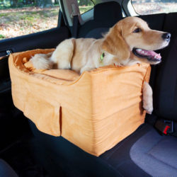 Snoozer Large Luxury Lookout II Dog Car Seat - Microsuede