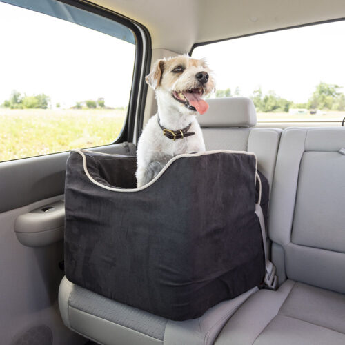 Snoozer Luxury Lookout I Dog Car Seat with Microsuede