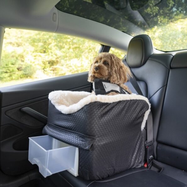 Snoozer Lookout II Dog & Pet Car Seat with Storage Tray