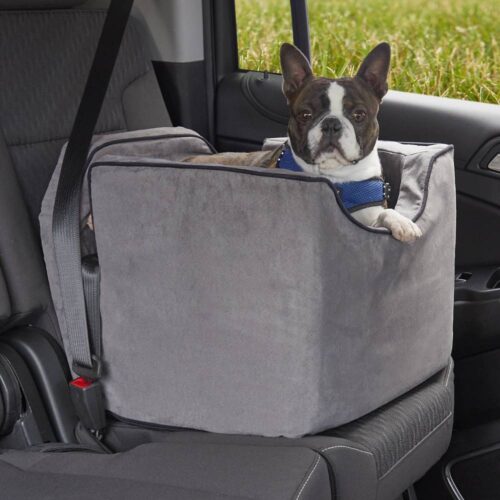 Snoozer Luxury Lookout 1 Dog Car Seat with Microsuede