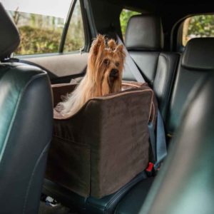 Lookout II Dog Car Seat with Storage Tray