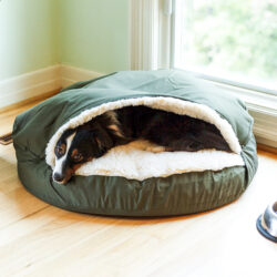 orthopedic-cozy-cave-dog-bed-snoozer-pet-products