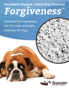 Forgiveness™ The First Fully Washable Mattress for Dogs.