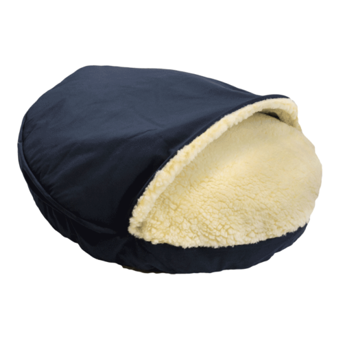 Snoozer Pet Products Cozy Cave Dog Bed - Navy