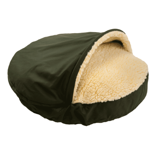 Snoozer Pet Products Cozy Cave Dog Bed - Olive