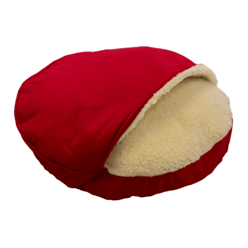 Snoozer Pet Products Cozy Cave Dog Bed - Red