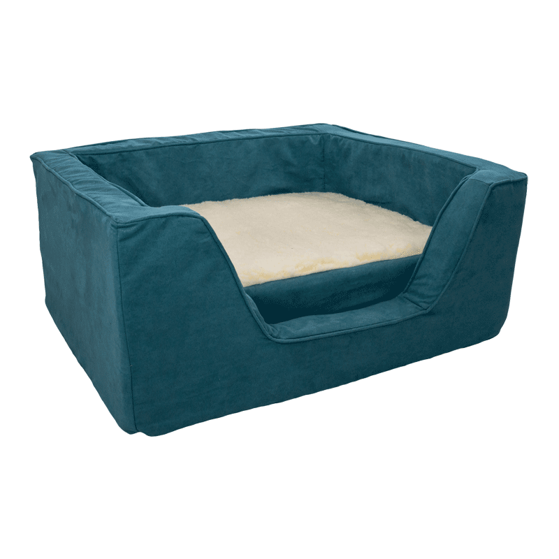 Luxury Square Dog Bed with Memory Foam by Snoozer Pet Products