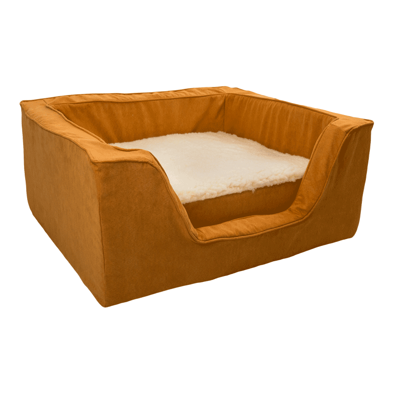 Luxury Square Dog Bed with Memory Foam by Snoozer Pet Products