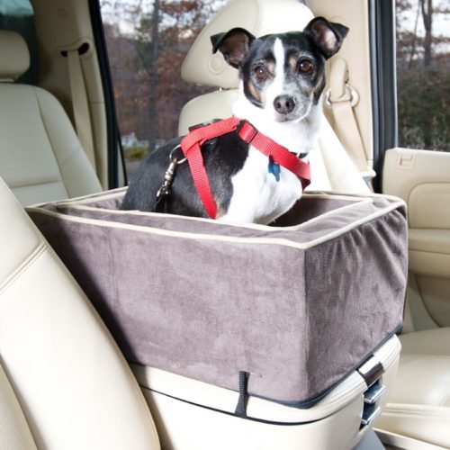 Clearance - Luxury Console Dog Car Seat with Microfiber