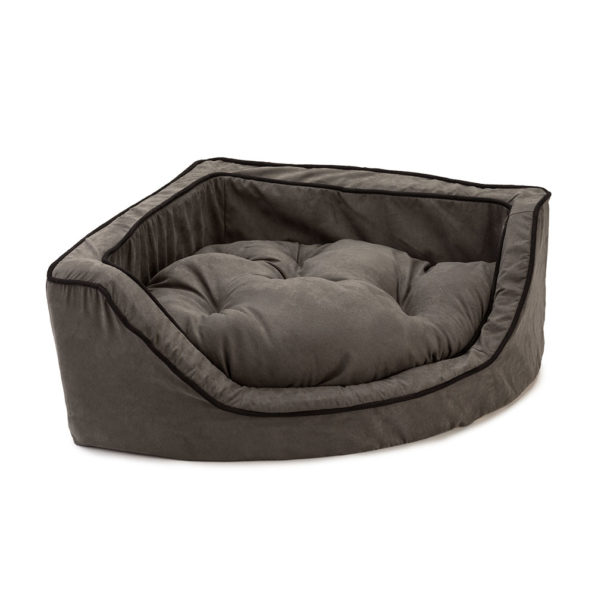 Snoozer Luxury Overstuffed Corner Dog Bed | 28+ Colors