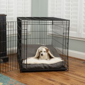 Luxury Cozy Cave® Dog Crate Bed - Microsuede