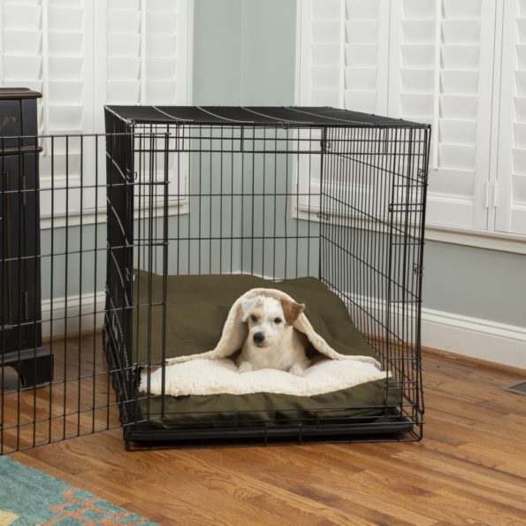 Cozy Cave® Dog Crate Bed | Snoozer