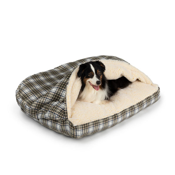 Cozy Cave® Rectangle Dog Bed | Snoozer