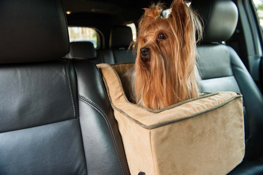 High Back Console Dog Car Seat, Snoozer Dog Car Seat Console