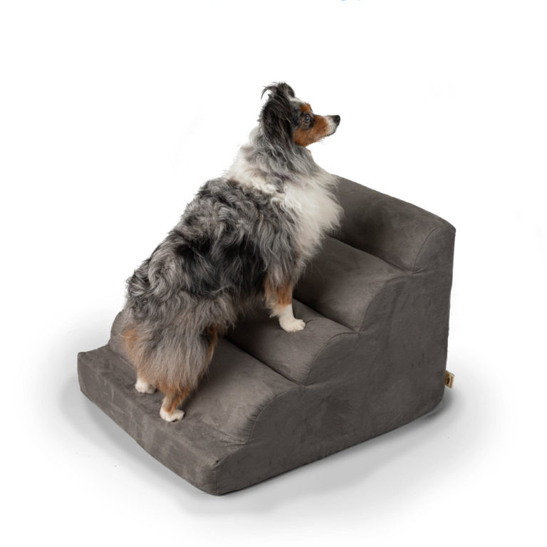 Scalloped Dog Ramp Pet Stairs 3 Sizes & 8 Colors Snoozer