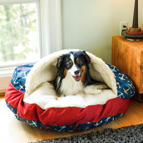 Luxury Cozy Cave® Dog Bed - Anchors