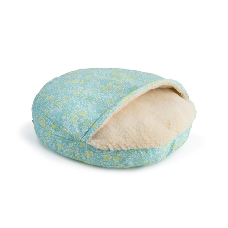 Snoozer Cozy Cave Dog Bed - Indoor Dog Bed with Cover Cave, Covered Calming Burrow for Medium & Large Sized Pets with Blanket Attached, Enclosed, Removable Washable Cover - XL, Anthracite
