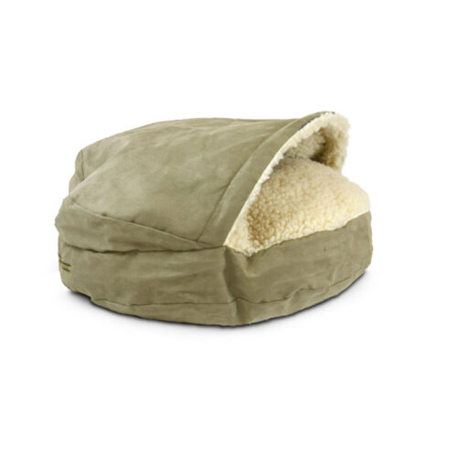 Luxury Cozy Cave® Dog Bed - Peat
