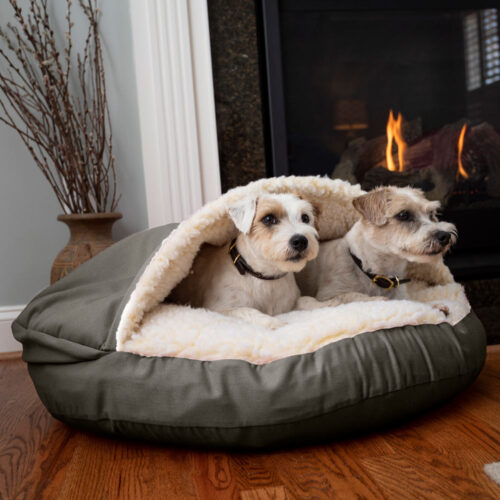 Snoozer Luxury Cozy Cave® Dog Bed | Microsuede Covered Bed