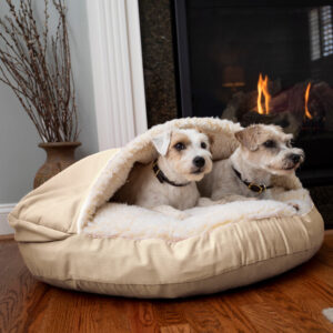 Luxury Cozy Cave&reg; Dog Bed with Microsuede