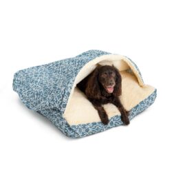 Luxury Cozy Cave® Square Dog Bed - Ramey Oxford