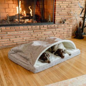 Luxury Cozy Cave&reg; Rectangle Dog Bed - Show Dog Collection