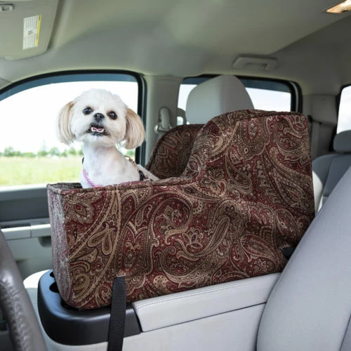 Snoozer Luxury High Back Console Dog Car Seat - Show Dog Collection