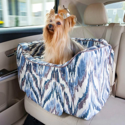 Snoozer Pet Products Luxury Lookout II Dog Car Seat - The Show Dog Collection